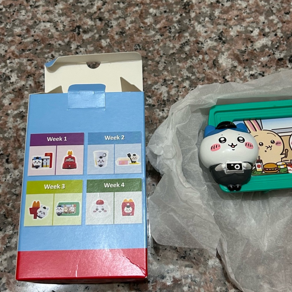 吉伊卡哇 麥當勞 玩具 盒玩 小八相框 全新-細節圖2