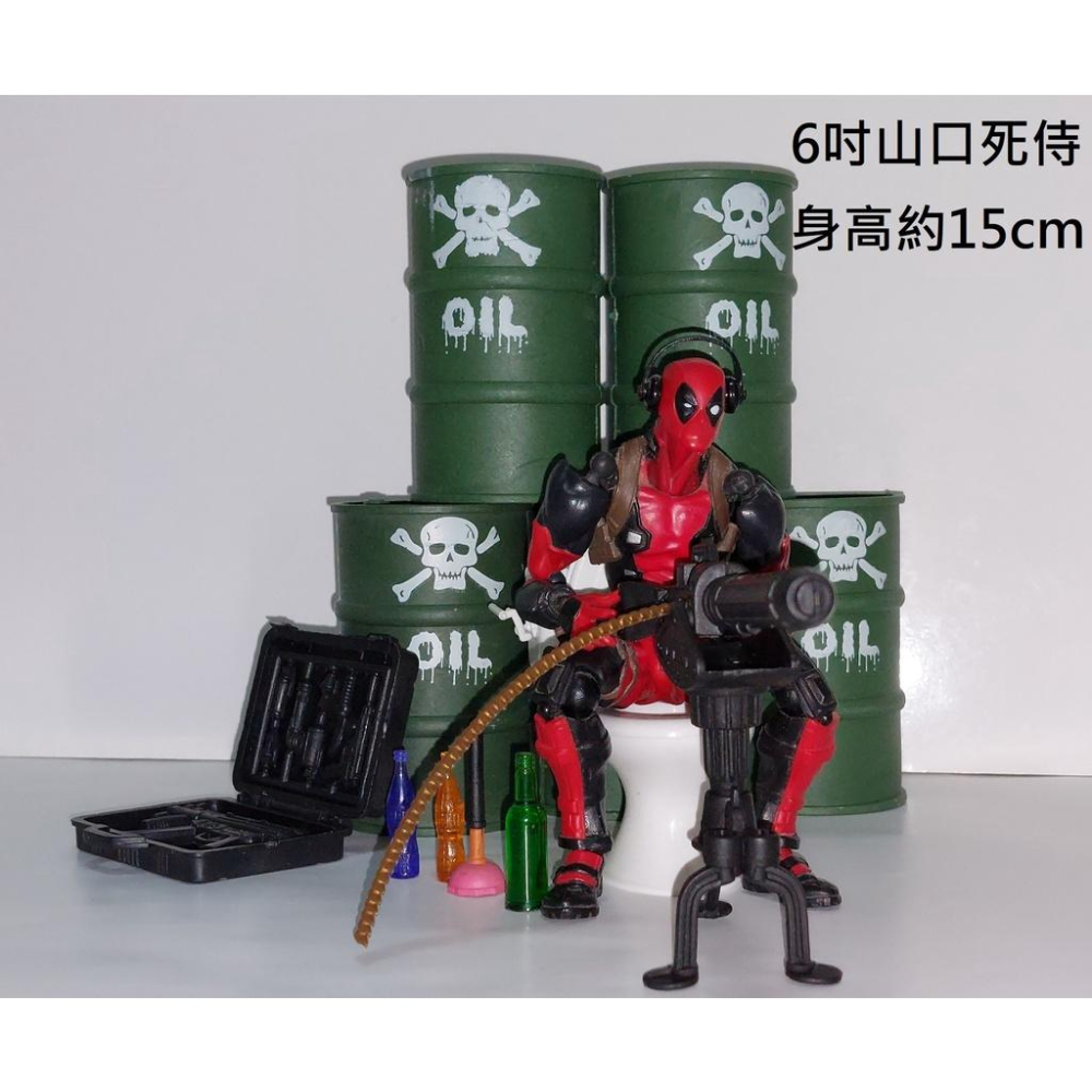 1:12場景配件微縮武器兵器槍重機槍可搭6吋Marvel legends Figma Mafex Mezco山口SHF-細節圖5