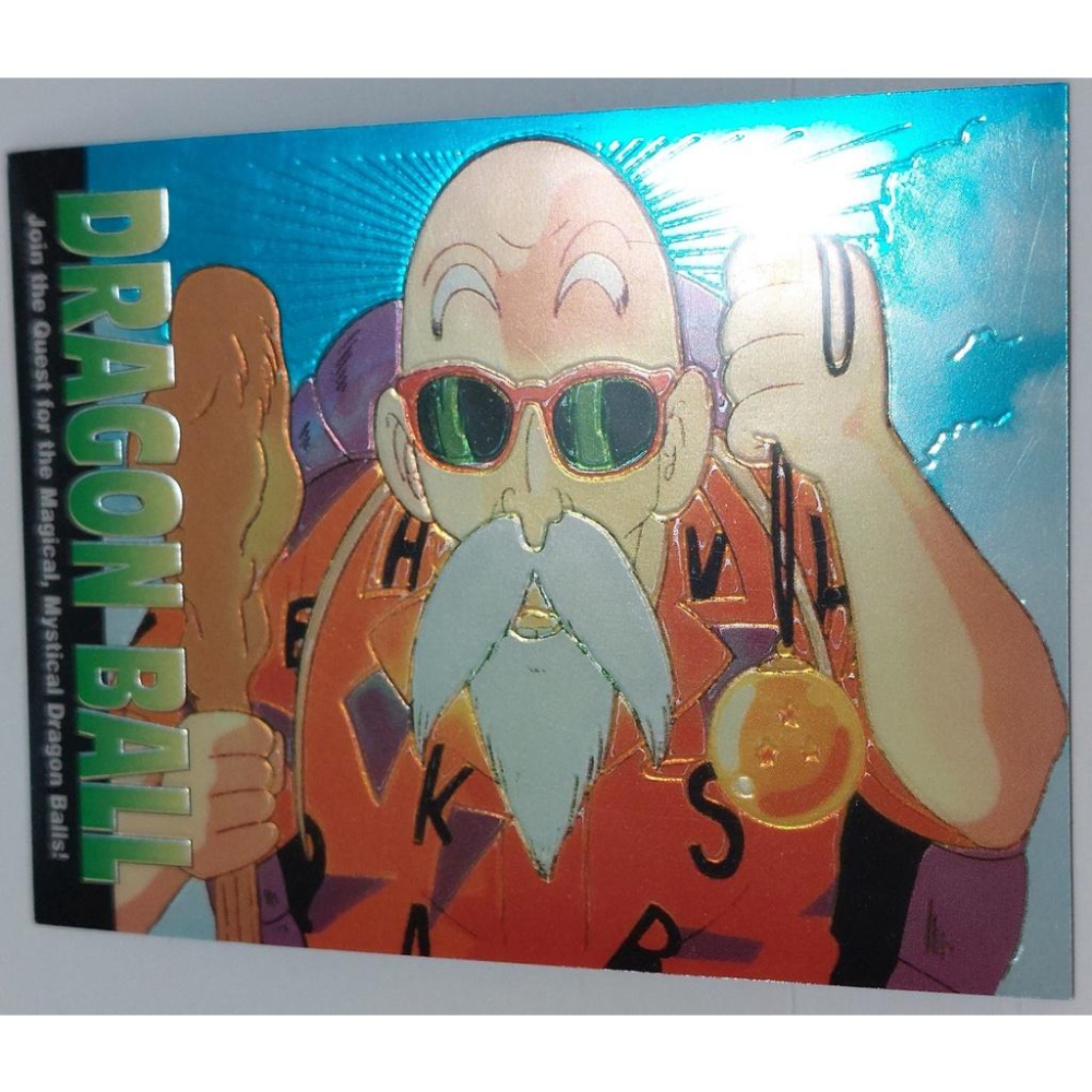 七龍珠 Dragonball 1996年 美版 NO.32 浮雕亮面金屬色澤 非萬變卡 閃卡 卡況請看照片 請看商品說明-細節圖2