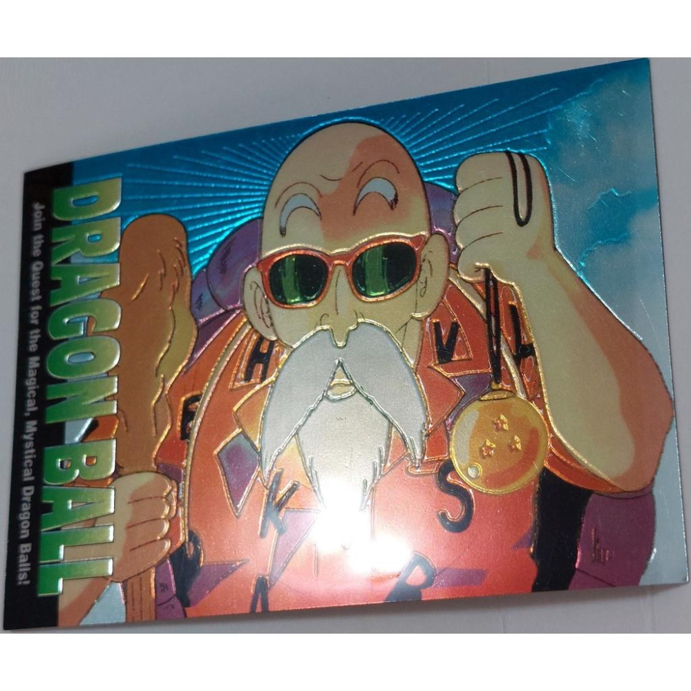 七龍珠 Dragonball 1996年 美版 NO.32 浮雕亮面金屬色澤 非萬變卡 閃卡 卡況請看照片 請看商品說明-細節圖3
