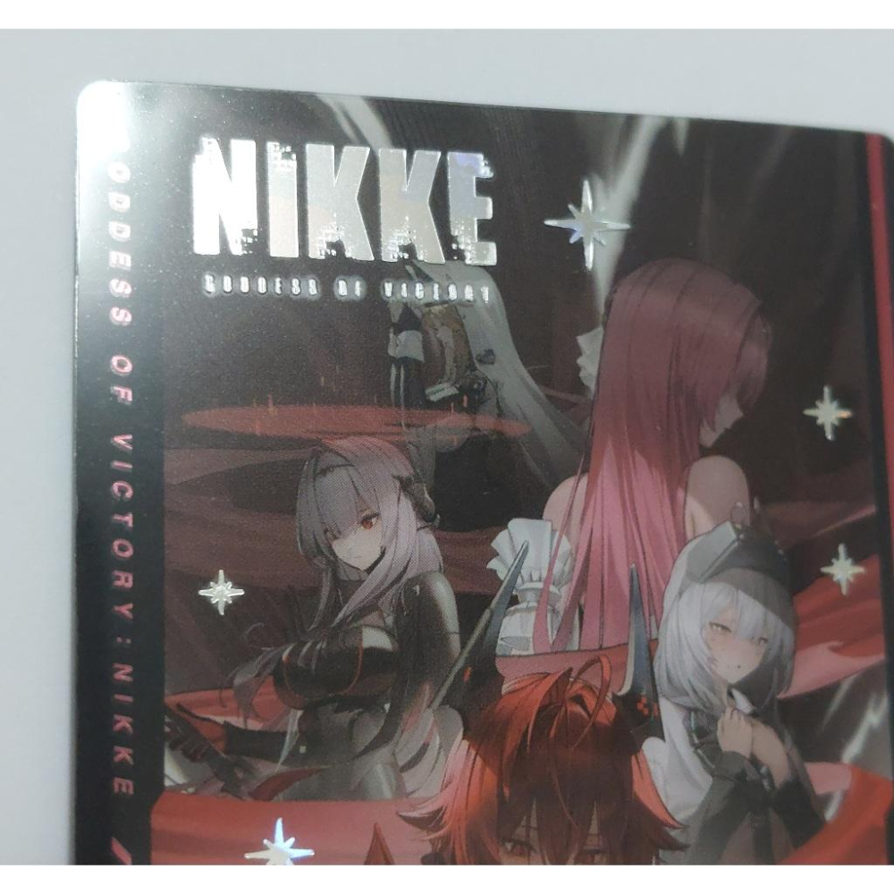 勝利女神 妮姬 NIKKE ALGERNON 第2彈 日版塑膠卡 角色收藏卡 金屬質感 SR卡 小紅帽 一周年-細節圖3