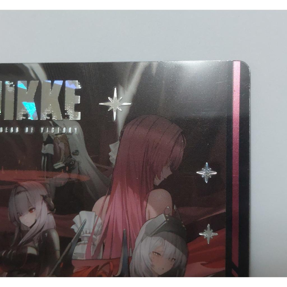 勝利女神 妮姬 NIKKE ALGERNON 第2彈 日版塑膠卡 角色收藏卡 金屬質感 SR卡 小紅帽 一周年-細節圖4