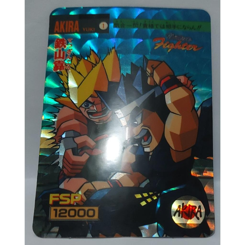 SEGA VR快打 Virtua Fighter 非快打旋風 萬變卡 3閃18普 全套共21張 1994年 請看商品說明-細節圖3