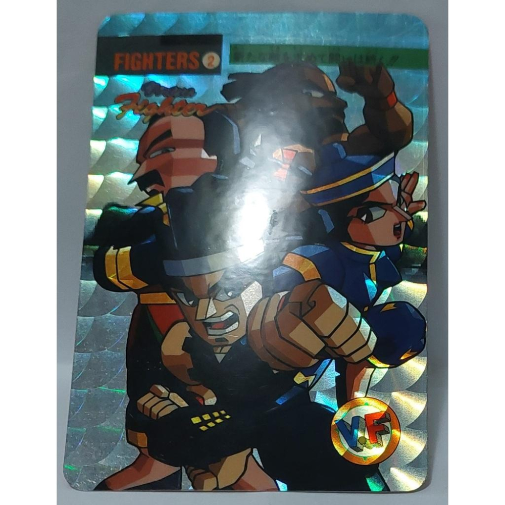 SEGA VR快打 Virtua Fighter 非快打旋風 萬變卡 3閃18普 全套共21張 1994年 請看商品說明-細節圖4