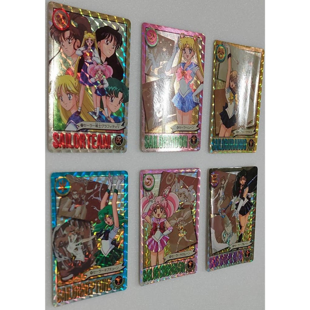 Sailor Moon 美少女戰士  萬變卡 閃卡 1994年日版 第5彈 6閃38普 全套44張 請看商品說明-細節圖4