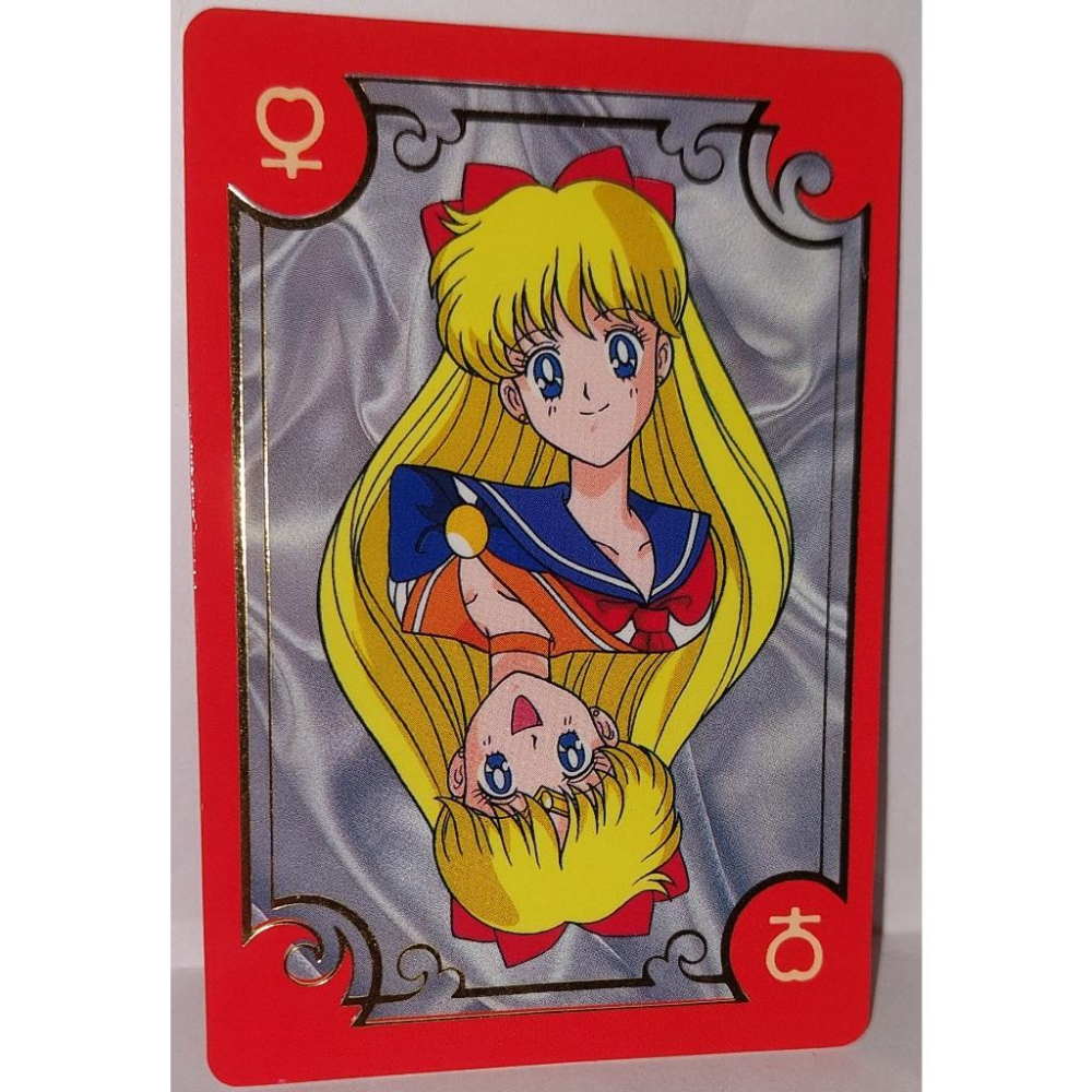 Sailor Moon 美少女戰士 閃卡 日版限定卡 水手金星 1993年 卡況請看照片 請看商品說明-細節圖2
