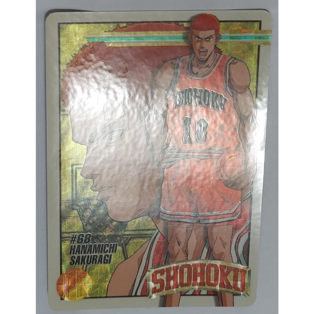 灌籃高手 SLAM DUNK  萬變卡 亮卡 閃卡  NO.68 1995年 卡況請看照片 請看商品說明-細節圖3