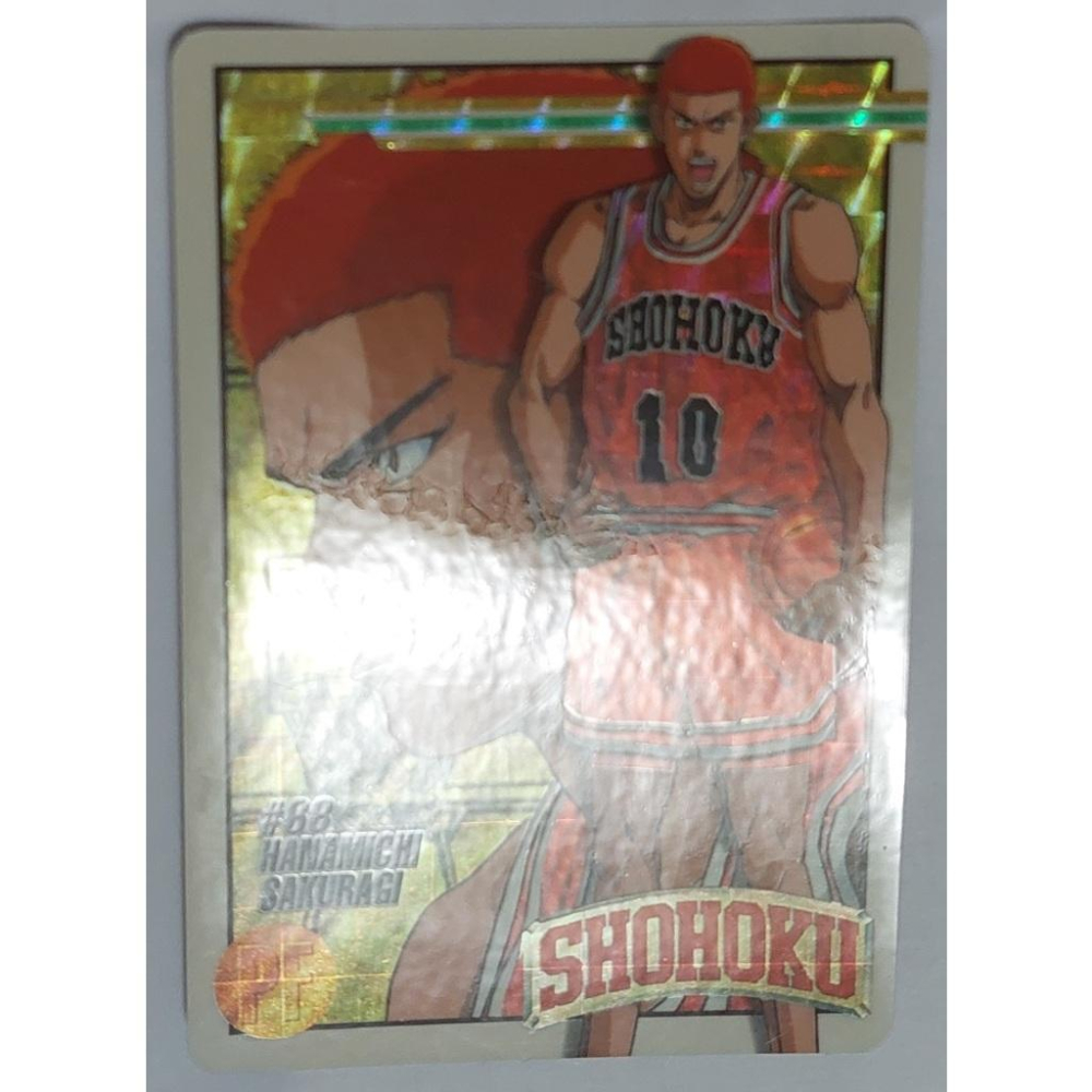 灌籃高手 SLAM DUNK  萬變卡 亮卡 閃卡  NO.68 1995年 卡況請看照片 請看商品說明-細節圖4