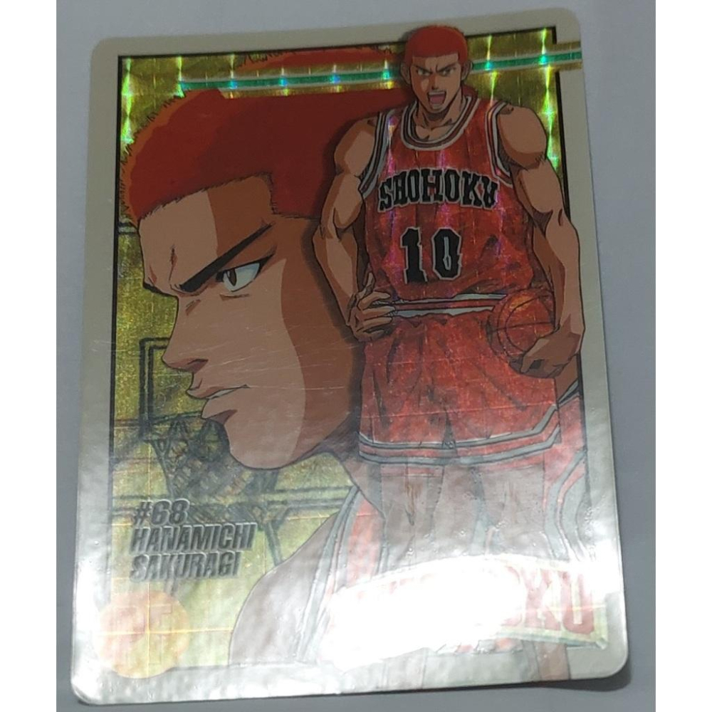 灌籃高手 SLAM DUNK  萬變卡 亮卡 閃卡  NO.68 1995年 卡況請看照片 請看商品說明-細節圖5