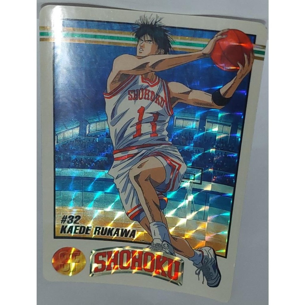 灌籃高手 SLAM DUNK  萬變卡 亮卡 閃卡  NO.32 1994年 卡況請看照片 請看商品說明-細節圖2