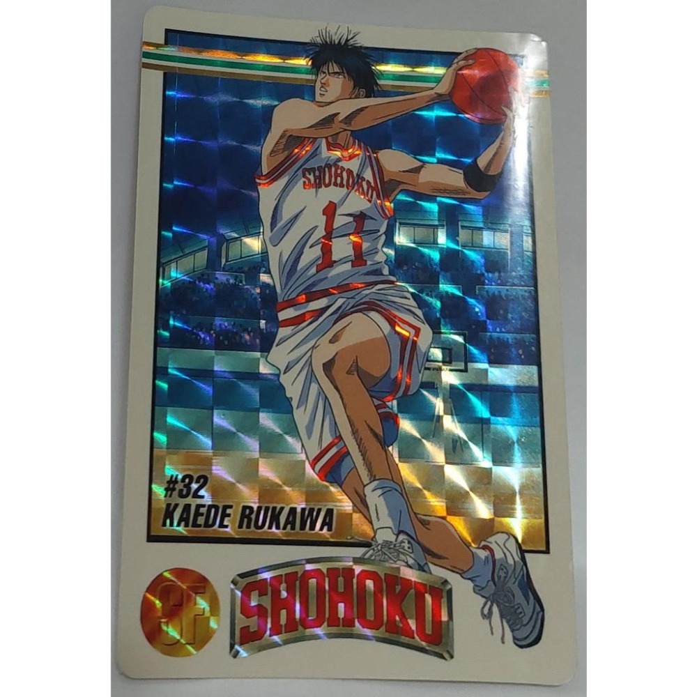 灌籃高手 SLAM DUNK  萬變卡 亮卡 閃卡  NO.32 1994年 卡況請看照片 請看商品說明-細節圖3