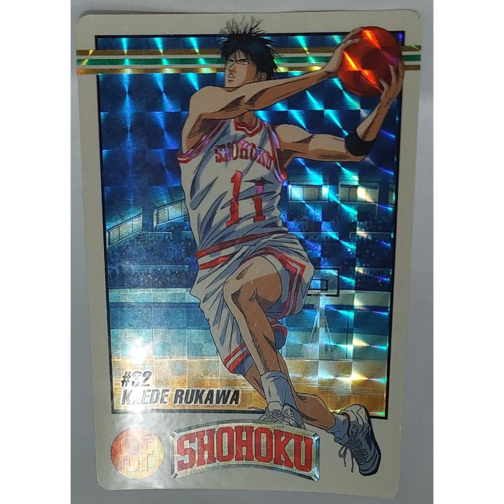 灌籃高手 SLAM DUNK  萬變卡 亮卡 閃卡  NO.32 1994年 卡況請看照片 請看商品說明-細節圖5