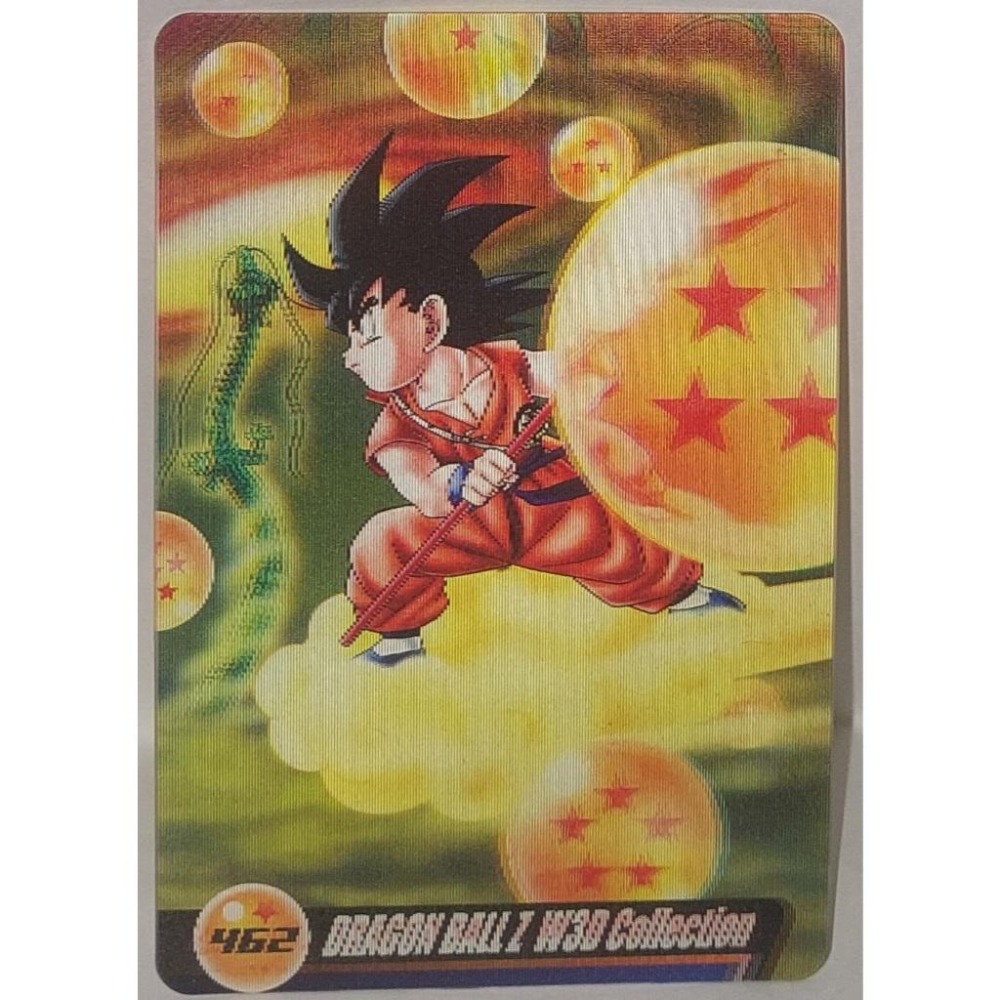 七龍珠 Dragonball 森永 食玩卡 3D 雙變卡 NO.462 非萬變卡 風雲 閃卡 卡況請看照片 請看商品說明-細節圖2