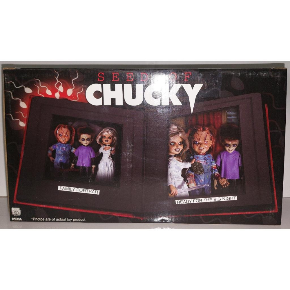 Neca 鬼娃恰吉 Seed of Chucky 家庭盒組 Familay Box Set 2004 (全新未拆)-細節圖6