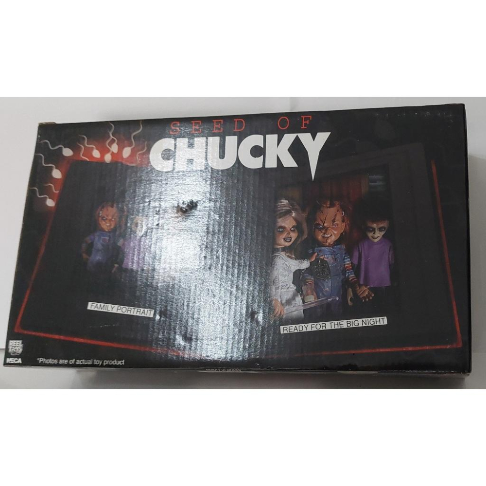 Neca 鬼娃恰吉 Seed of Chucky 家庭盒組 Familay Box Set 2004 (全新未拆)-細節圖7