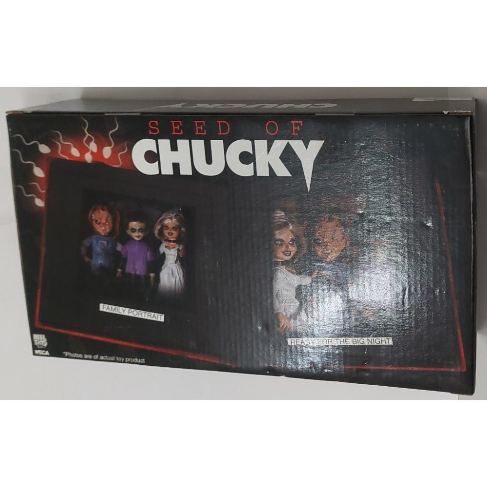 Neca 鬼娃恰吉 Seed of Chucky 家庭盒組 Familay Box Set 2004 (全新未拆)-細節圖8