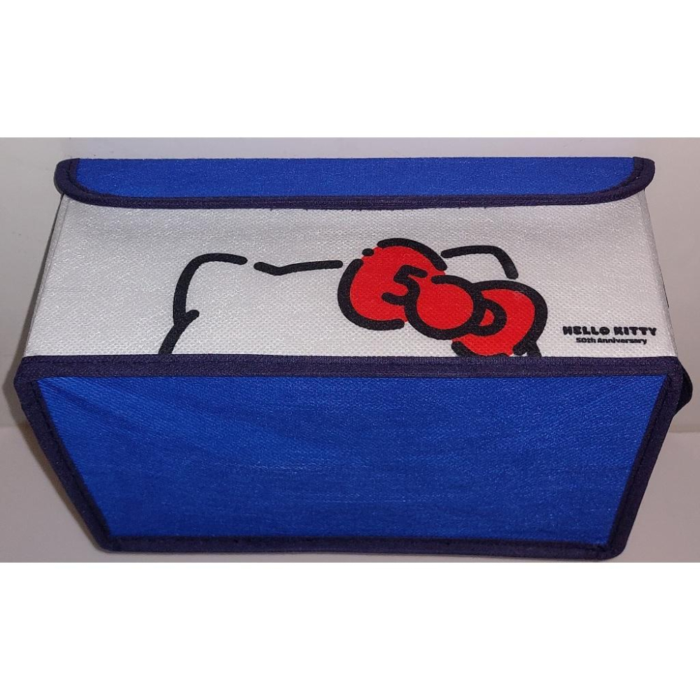 HELLO KITTY 50週年 庫洛米 酷洛米 不織布收納盒 (原價479的三麗鷗芝麻蛋捲禮盒附的)(僅賣盒子無蛋捲)-細節圖6