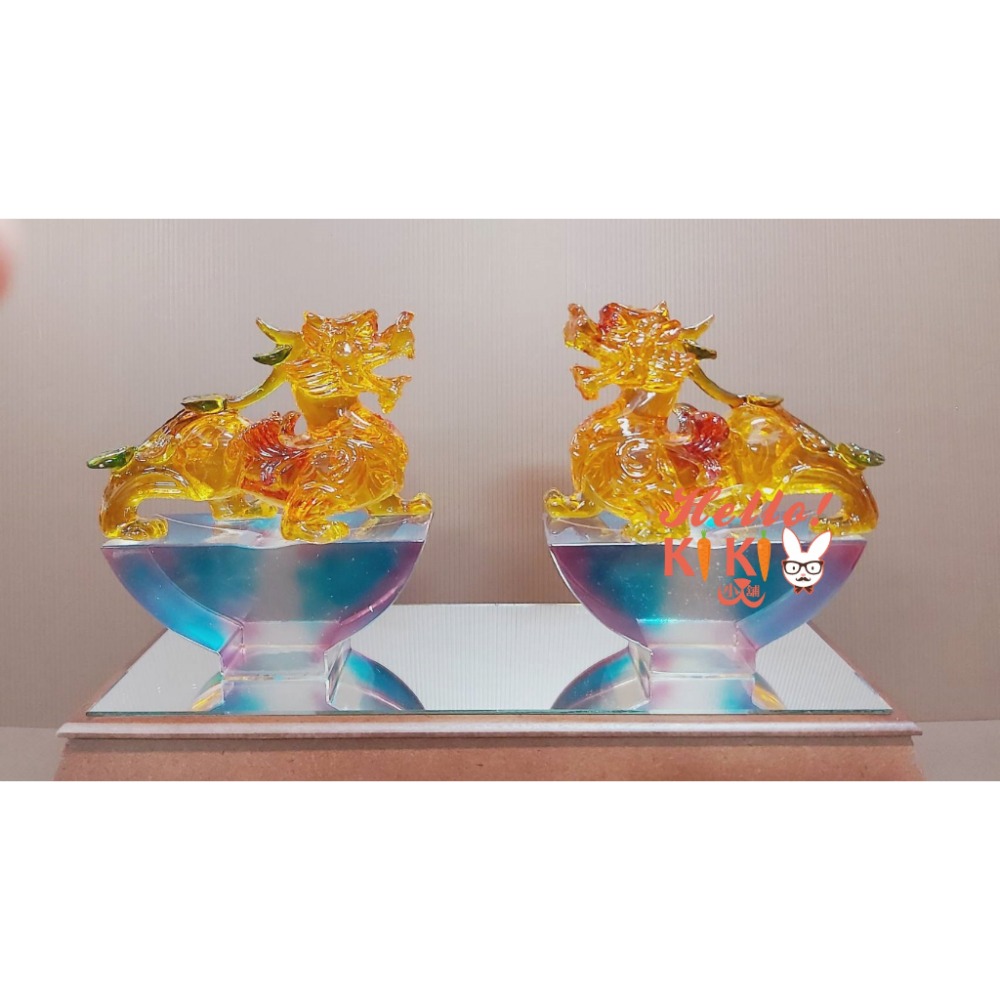 ⛳️琉璃 麒麟獻瑞 匾額 升遷送禮 退休送禮 開幕送禮 新婚送禮 新居送禮 喬遷賀禮 榮調賀禮 謝師 感謝狀 風水布局-細節圖2