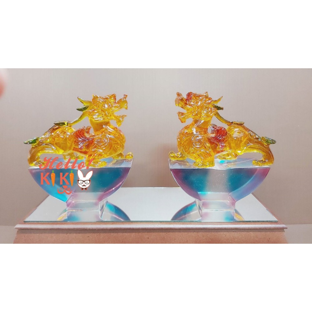 ⛳️琉璃 麒麟獻瑞 匾額 升遷送禮 退休送禮 開幕送禮 新婚送禮 新居送禮 喬遷賀禮 榮調賀禮 謝師 感謝狀 風水布局-細節圖3