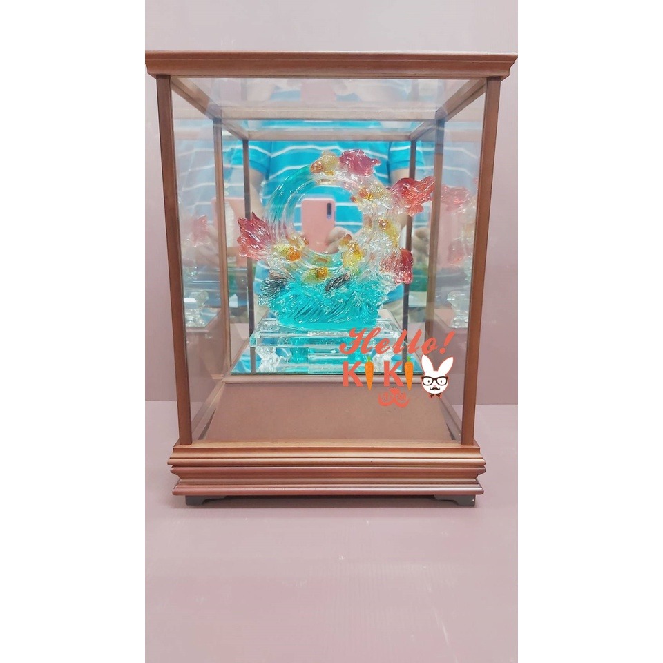 🧋琉璃 如魚得水 開幕送禮 升遷送禮 新婚賀禮 退休送禮  新居落成送禮 喬遷賀禮 退伍禮品 當選禮品  壽誕 風水擺飾-細節圖7