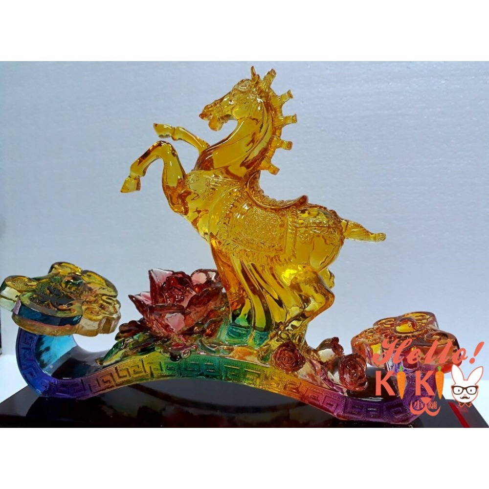 🌳琉璃 馬上如意 匾額(含外框)開幕 開業 升遷 退休 聘書 新居落成 壽誕 賀禮 風水 擺飾 禮物 送禮 賀禮-細節圖7