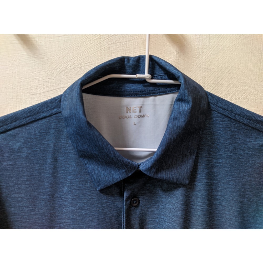 NET花紗藍冰紗衣（尺寸：L）-細節圖3