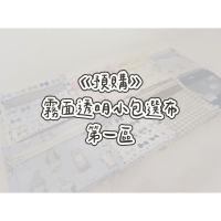 [預購]霧面透明小包(當拖藥袋、化妝包等小物收納)