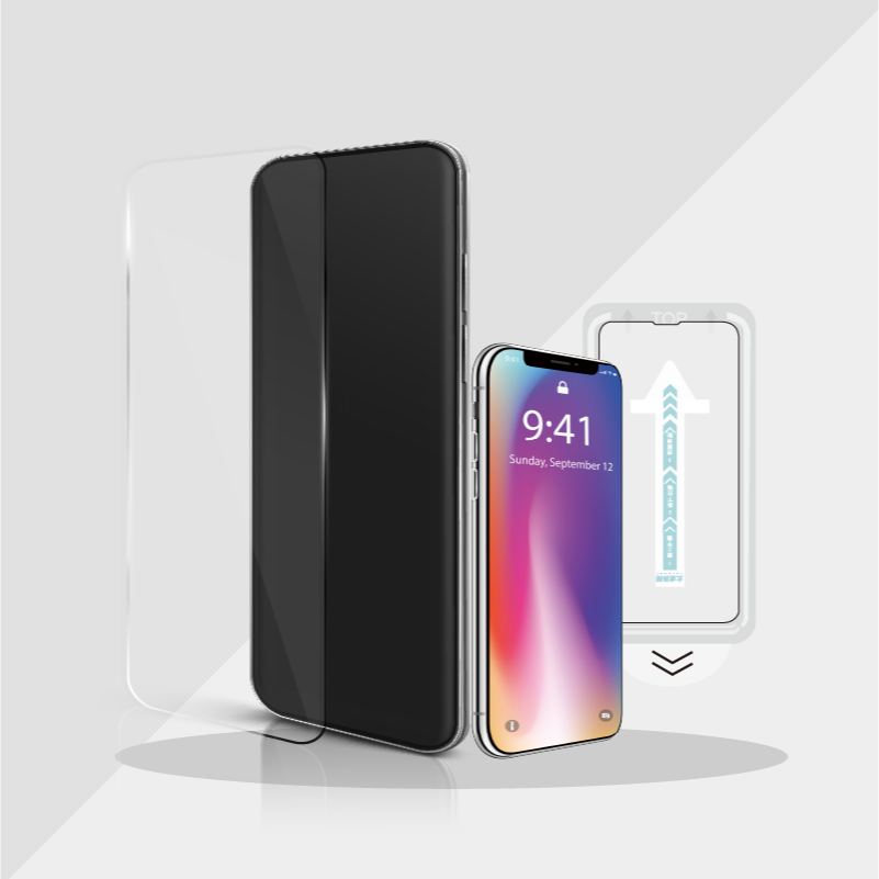 GEYAN輕鬆貼｜iPhone螢幕保護貼-規格圖1