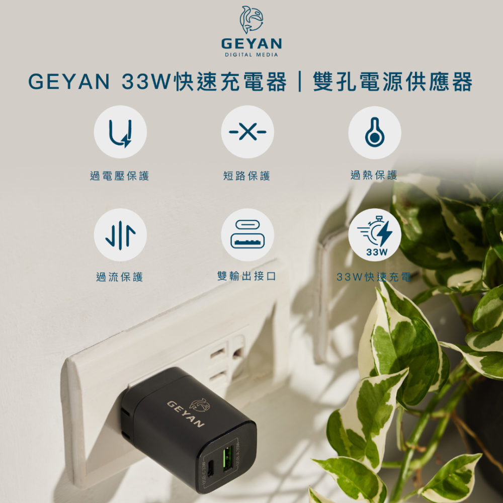 【1+1 快充組】- 官方優惠 x 33W 快速充電器 + 100W 快充線-細節圖4