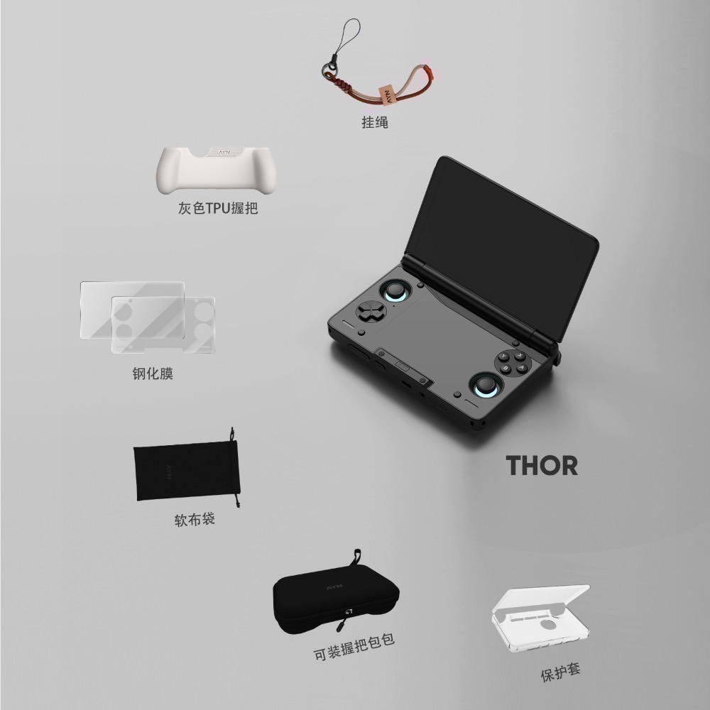 AYN Thor 安卓掌機 預裝天馬G繁體版(顏色留備注）9-15天發貨-規格圖2
