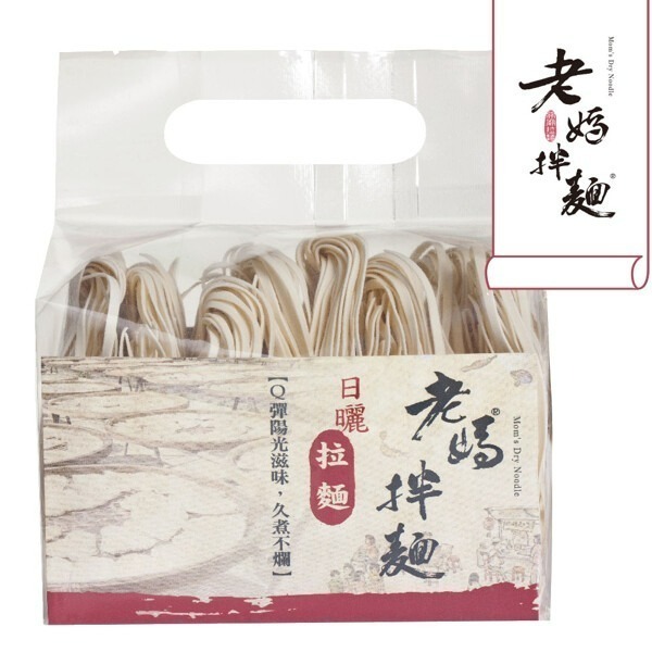 【家購網嚴選】老媽拌麵 傳統關廟麵/關廟拉麵/關廟刀削麵 1袋-細節圖2