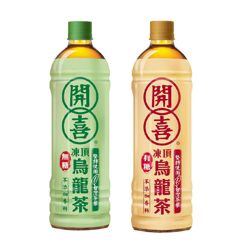 【家購網嚴選】開喜-凍頂烏龍茶有糖/無糖款 575ml 1500ml