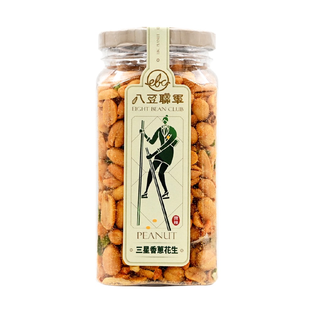 【家購網嚴選】八豆聯軍 麻辣/三星蔥花生-精裝版(250g/罐)-規格圖1