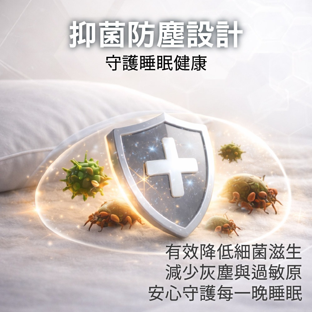 【家購網嚴選】石墨烯天然羊毛枕 70x45cm (1入)-細節圖5