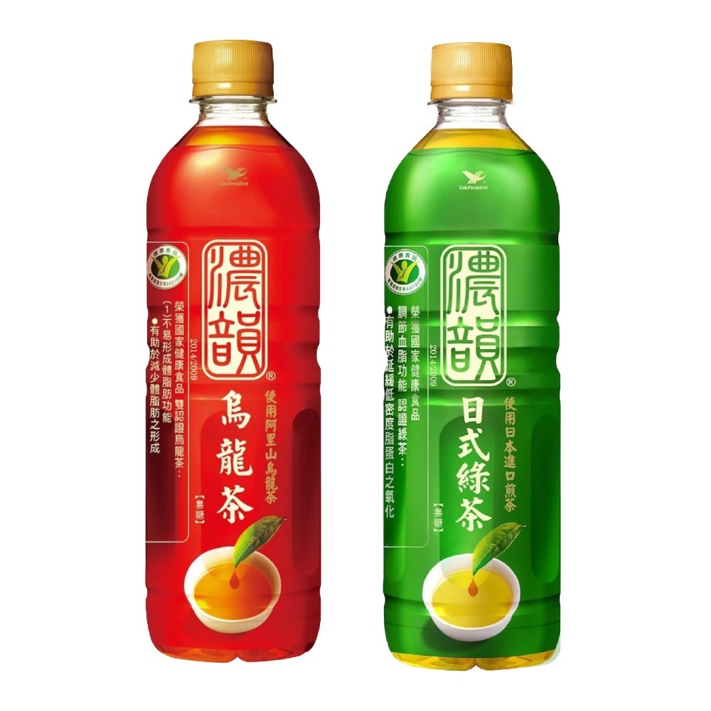 【家購網嚴選】濃韻 烏龍茶/日式綠茶 600mlx24瓶/箱-細節圖2