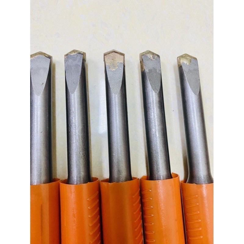 含稅 【芝麻五金】 鎢鋼 加厚 加強 H41 鎢鋼 尖 平 鑿尾 六角鎢鋼 四溝鎢鋼 六角柄 電動槌 破碎機 鑿尾 鑽尾-細節圖2
