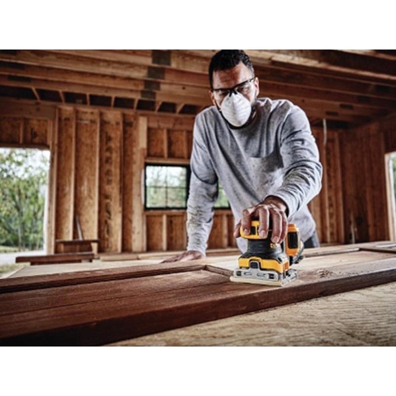 含稅 得偉 DEWALT 20V 無刷1/4 砂磨機 DCW200 B 砂紙機 拋光機 公司貨 200-細節圖3