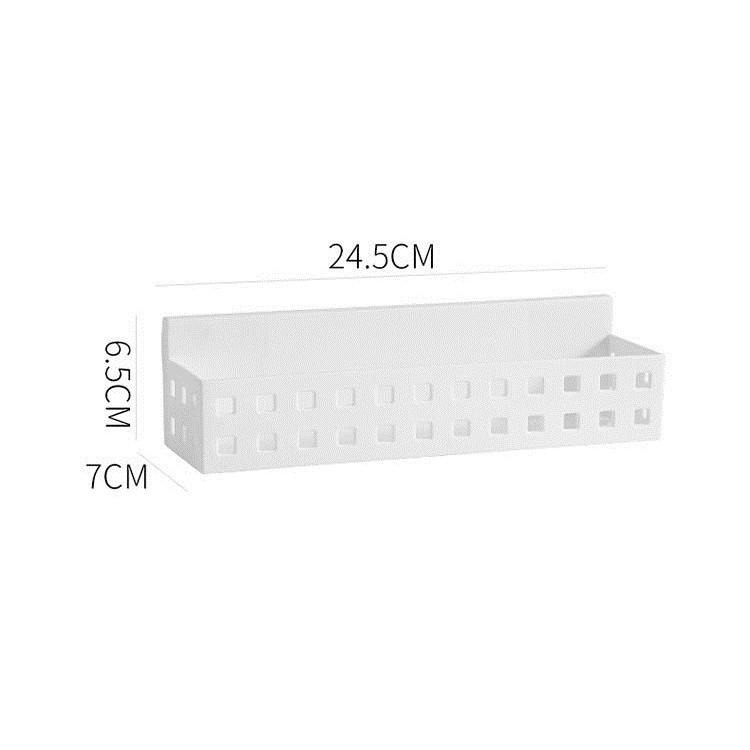 JDS台灣現貨🛒日本KM.6359 冰箱微波爐置物架 收納盒 超強吸力 廚房收納 辦公收納-細節圖2