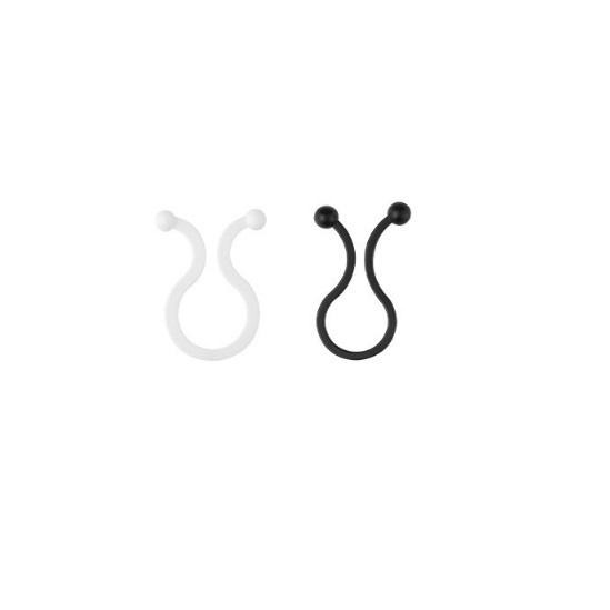 【JDS生活百貨】🛒日本KM.585 家用耳機繞線器 數據線收納扣 創意鈕扣式旅行便攜集線纏繞/3C周邊-細節圖3