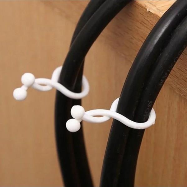 【JDS生活百貨】🛒日本KM.585 家用耳機繞線器 數據線收納扣 創意鈕扣式旅行便攜集線纏繞/3C周邊-細節圖6