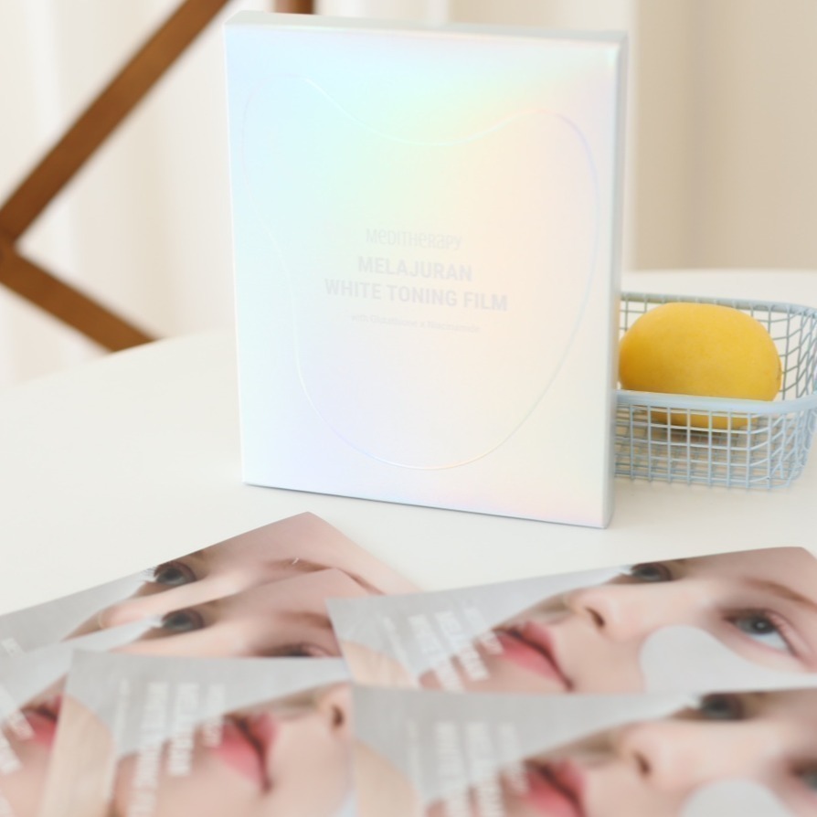 MEDITHERAPY｜白玉冰晶煥白 眼頰膜 谷胱甘肽 淡化黑色素 玻尿酸 保濕 盒裝 單片｜AnniuKr｜-細節圖4