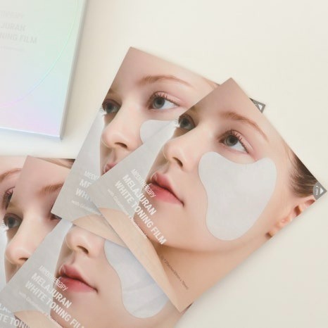 MEDITHERAPY｜白玉冰晶煥白 眼頰膜 谷胱甘肽 淡化黑色素 玻尿酸 保濕 盒裝 單片｜AnniuKr｜-細節圖5