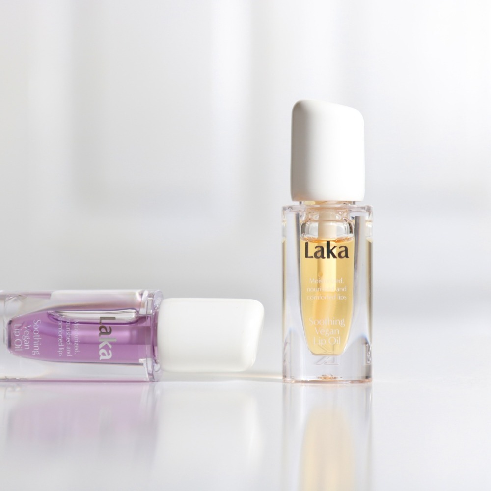 Laka｜純素滋養護唇油 2款｜全素配方 無性別彩妝 植物油 天然原料 透明無色 打底唇妝 嘟嘟唇｜AnniuKr｜-細節圖2