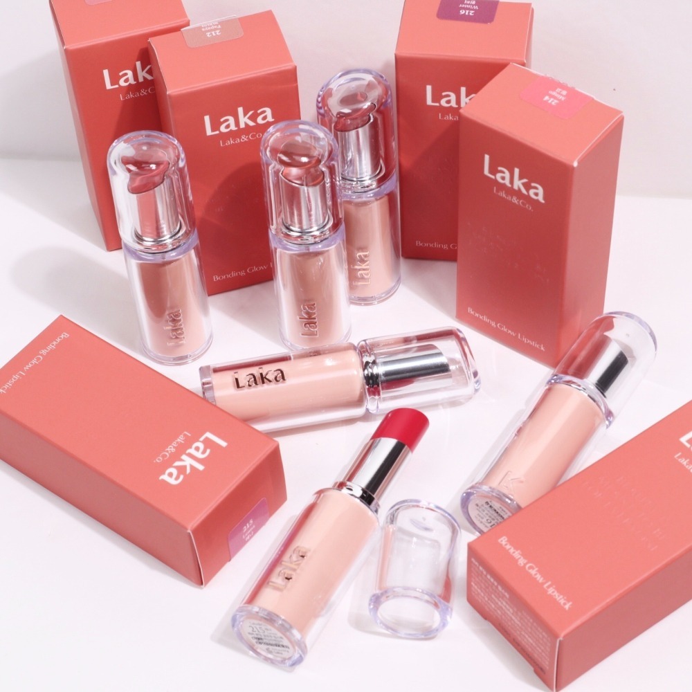 Laka｜玻璃光水潤唇膏｜純素 無性別彩妝 水光 不掉色 玻璃光澤 輕盈油滑質地｜AnniuKr｜-細節圖2