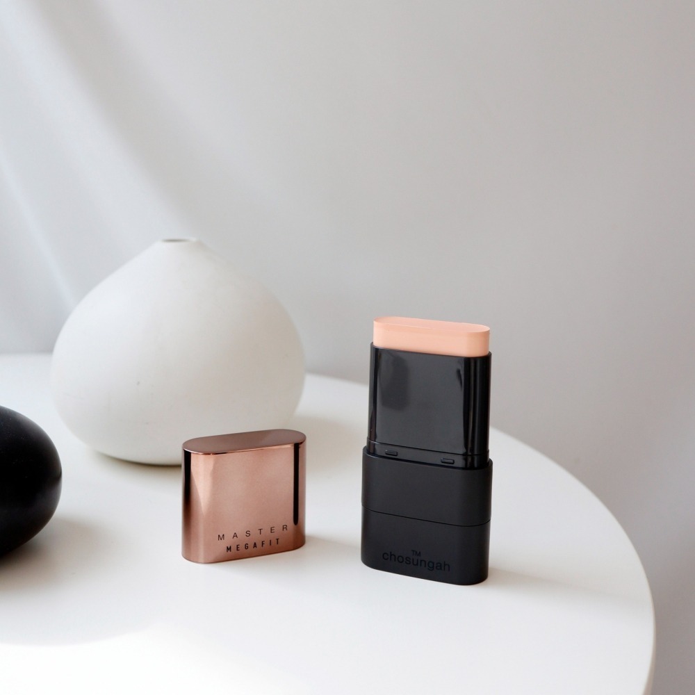 CHOSUNGAH｜無瑕絲絨雙頭粉底棒 MEGA FIT 玫瑰金版 完美遮瑕 粉底棒大師 韓國超熱賣｜AnniuKr｜-細節圖6