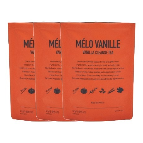 MELO VANILLE｜香草茶 國寶茶 仙女 天然茶包 高級香草豆 無咖啡因 低熱量 奶茶 冰淇淋｜AnniuKr｜-規格圖1