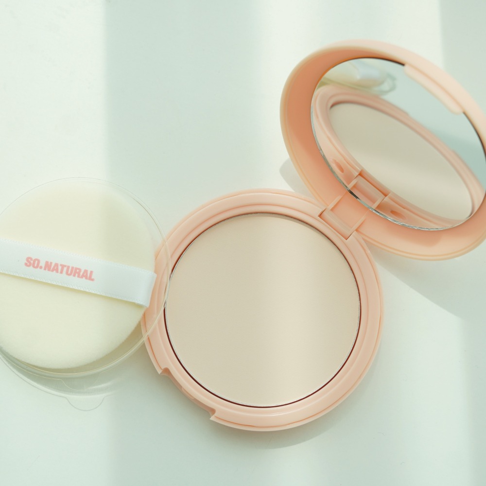 SO NATURAL｜蜜桃爽身粉餅 爽身蜜粉 蜜桃芳香 韓國人氣品牌｜AnniuKr｜-細節圖4