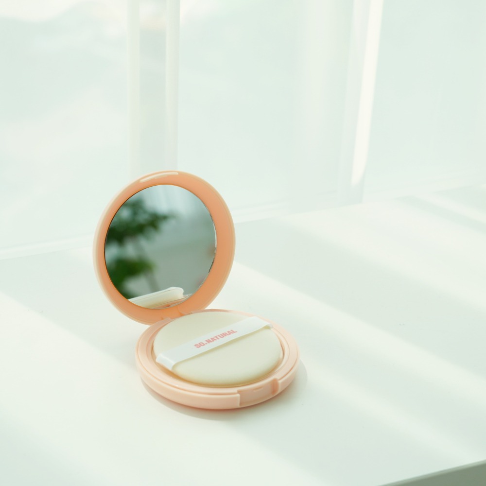 SO NATURAL｜蜜桃爽身粉餅 爽身蜜粉 蜜桃芳香 韓國人氣品牌｜AnniuKr｜-細節圖6