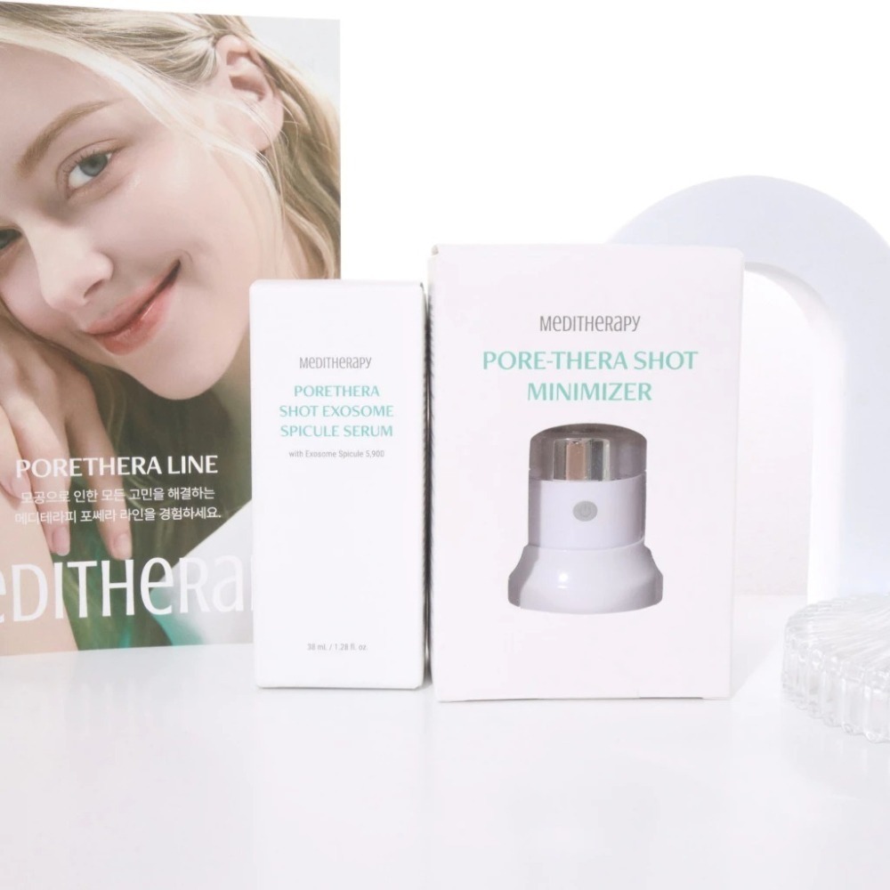 MEDITHERAPY｜綠淨光緊緻毛孔藻針精華 美容儀 益生菌安瓶 提亮素顏霜 去角質 藻針｜AnniuKr｜-細節圖2