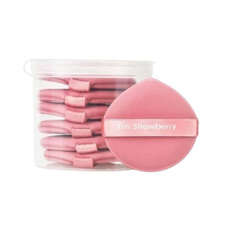 MIC｜♡小紅書♡ ｜派係粉撲 乾濕兩用美妝蛋｜乳膠粉撲 圓形海綿 美妝工具 上妝必備｜AnniuKr｜-規格圖7